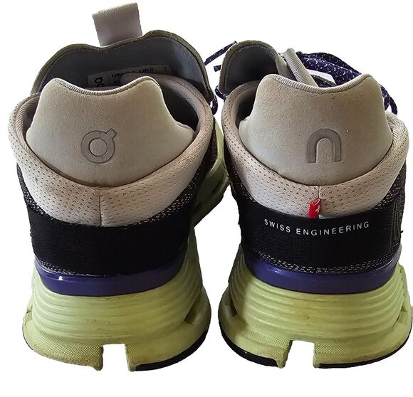 On Cloud Cloudnova Rock Meadow Men’s 8.5 Running Shoes Gray Green Sneakers main image 12